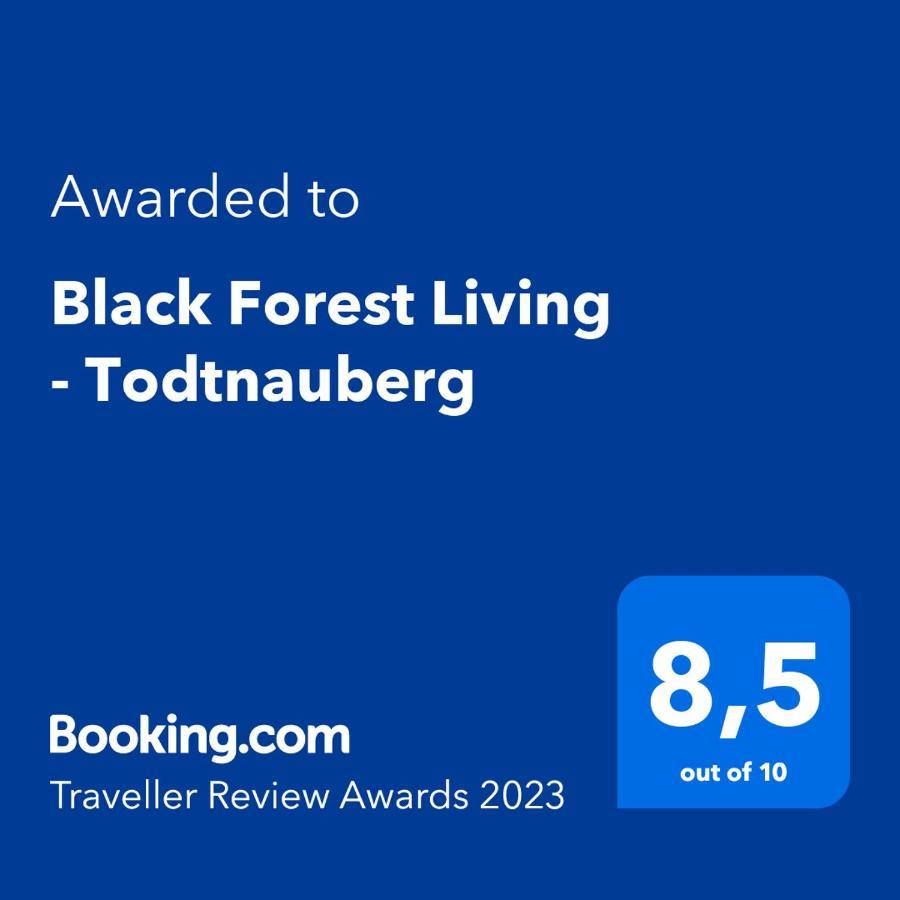 Апартаменти Black Forest Living - Тодтнауберґ Екстер'єр фото